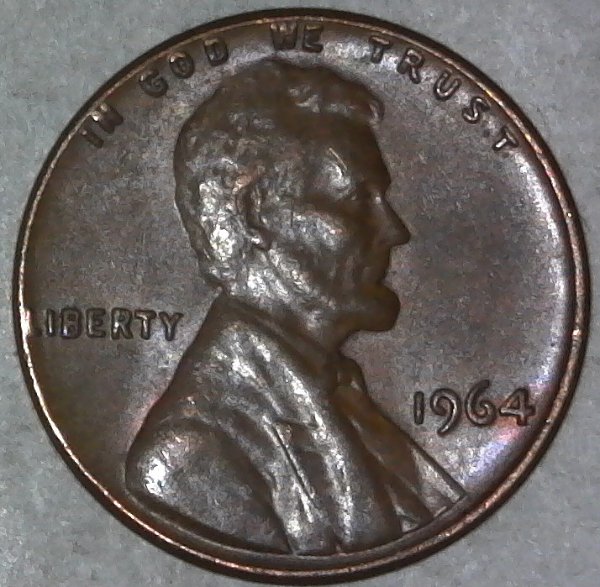 1964-P-Lincoln-Memorial-Cent-DDR-001-Found-CRH!-Very-Hard-To-Find!
